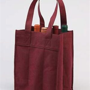 4 Bottle Wine Tote