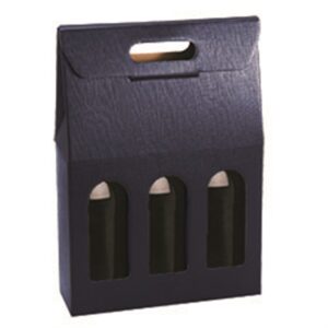 3 Bottle Navy Carrier