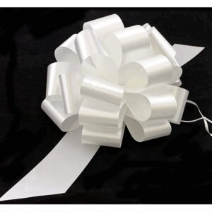 4" White Pull Bow