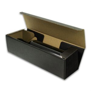 1 Bottle Horizontal Box-Black