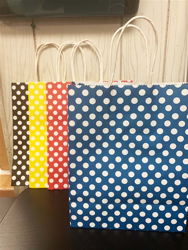 Cub Polka Dot Shopping Bag