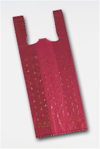 #2 Burgundy Fleur De Lis