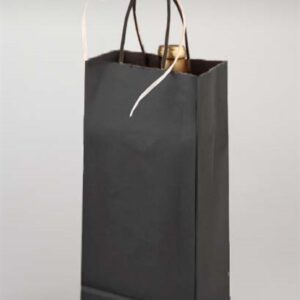 One Bottle Black Shopper