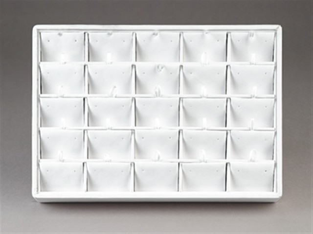 25 Earring Pad Tray