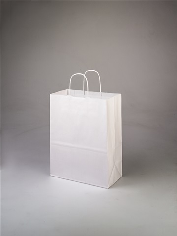 Debbie White Paper Shopping Bag