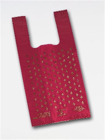 #4 Burgundy Fleur De Lis