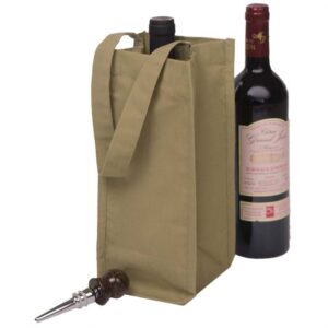 4 Bottle Khaki Cotton