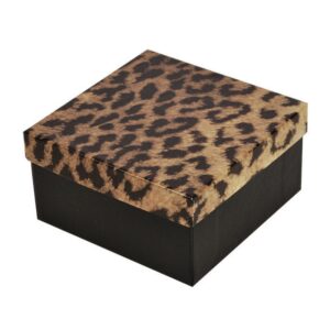 #34 Very Wide Bracelet Leopard Box
