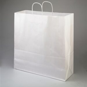 Jumbo White Paper Shopping Bag