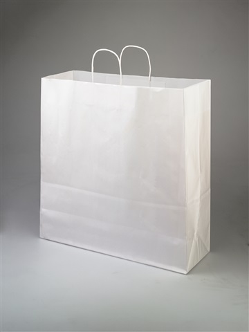 Jumbo White Paper Shopping Bag
