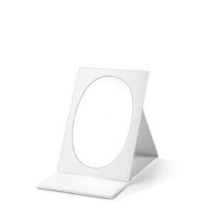 Large Oval Foldable Mirror