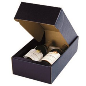 2 Bottle Box- Navy