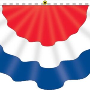 3' x 6' Nylon Pleated Flag