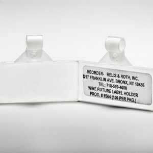 Wire Fixture Label Holder