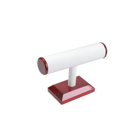 1" T " Bar Rosewood Round Display