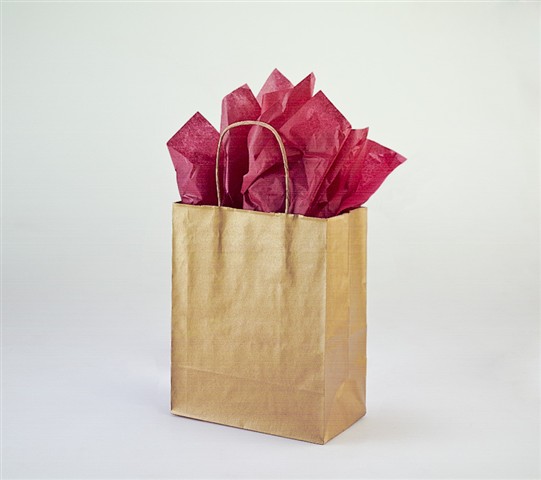 Cub Gold Paper Shopping Bag