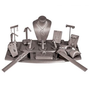 Set-71 Silver Leatherette