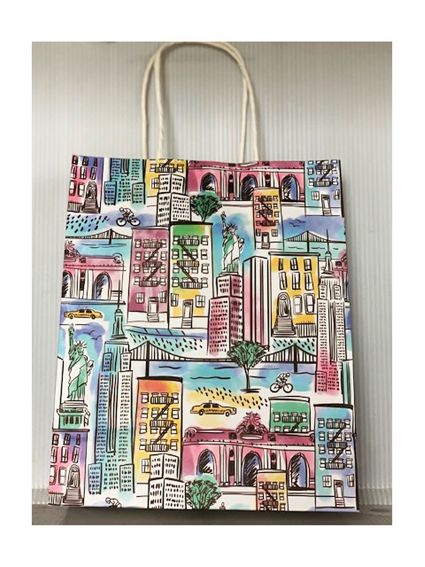 Debbie Cityscapes Paper Shopping Bag - Image 3