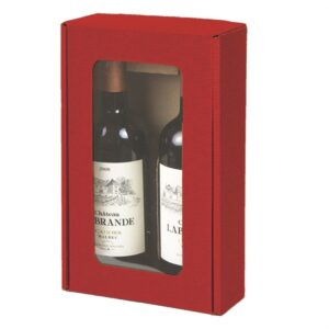 2 Bottle Red Box
