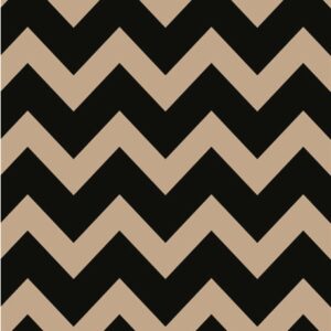 Black Chevron/Kraft