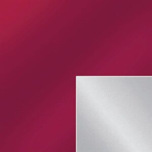 24'' Cranberry/Silver Frost Reversible