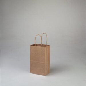 Rose Kraft Shopping Bag