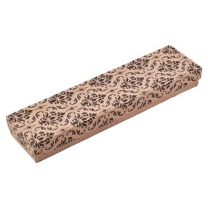 #82 Necklace/Watch/Bracelet Damask Kraft Box