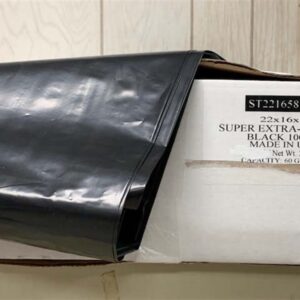 55 Gallon Super XH Black Liner