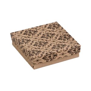 #33 Bracelet Damask Kraft Box
