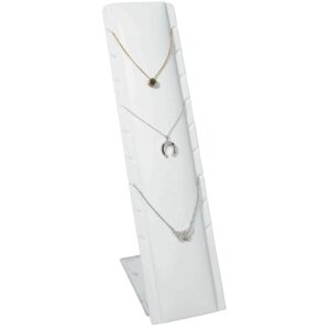 White Multi Necklace Stand