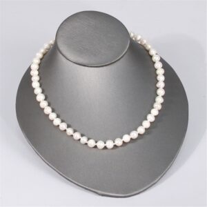 3.5 " Steel Grey Leather Lay Down Bust