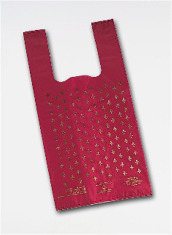 #6 Burgundy Fleur De Lis