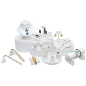 set 17- All White Faux Leather