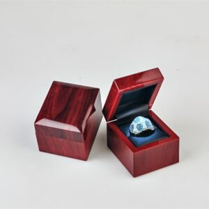 Wooden Ring Box with Light