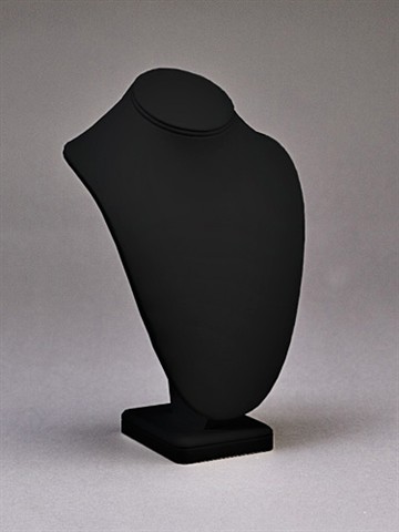 11" Black Velvet Necklace Display