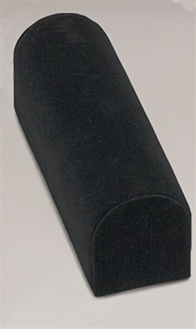 1/4 Moon Black Velvet High Bracelet Dome