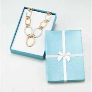 NRY-10L Metallic Teal Blue Necklace