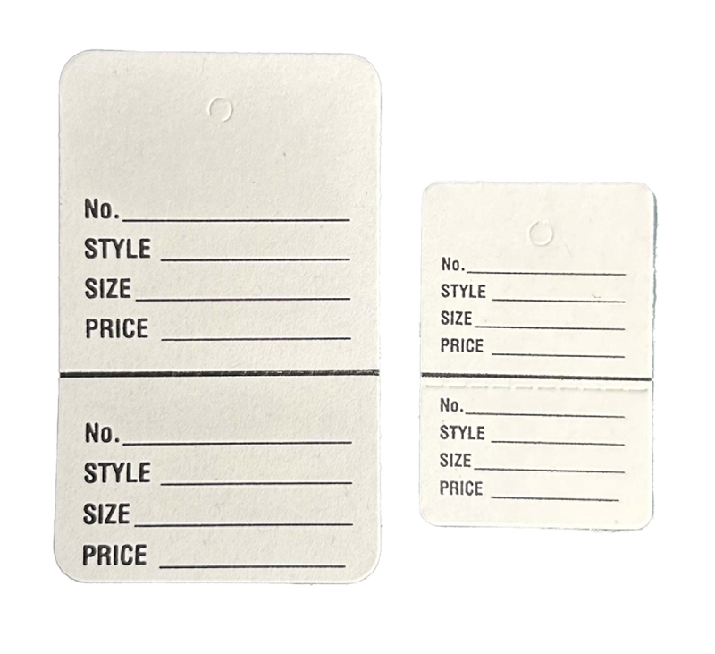 Small Coupon Tag- White - Image 2