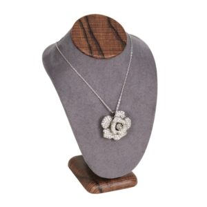 6.25" Woodgrain Neck Display