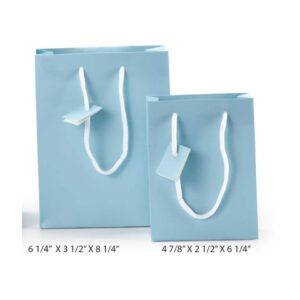 6" x 8" Lt. Blue Eurotote