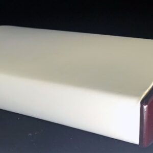 Curved Bracelet Stand White Rosewood Trim