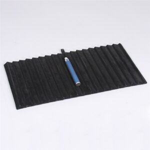 18 Slotted Tray Insert Black Velvet