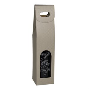 1 Bottle Carrier Grey Groove