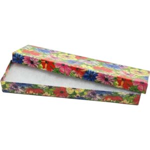 #82 Floral Necklace/Watch/Bracelet Box
