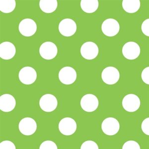 Lime Sunny Dots