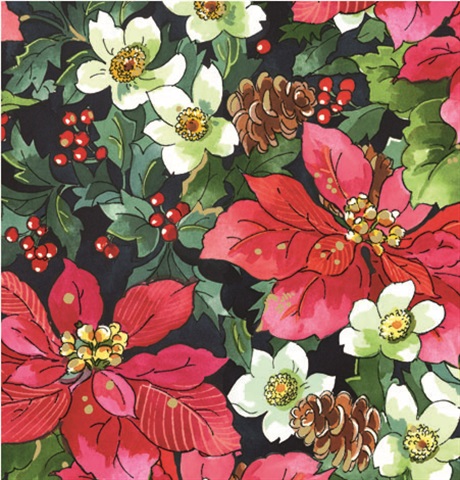 Pinecones & Poinsettias