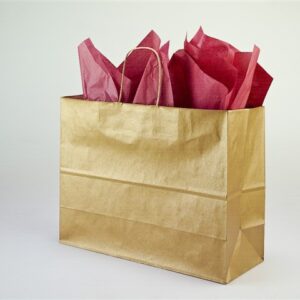 Vogue Gold Paper Shopping Bag