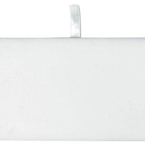 White Leather Pads for Trays (Full Size)