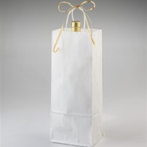 One Bottle White Shopper