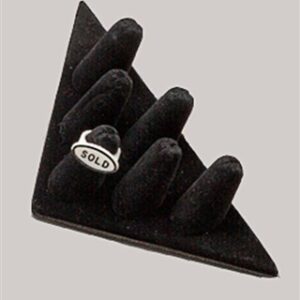 3 Finger Ring Display-Triangular Base
